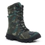 Coturno Militar Bota Tática Zíper Camuflado Uragan Predador