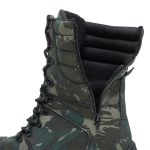Coturno Militar Bota Tática Zíper Camuflado Uragan Predador