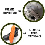Coturno Militar Preto Operacional De Couro 1001 Preto