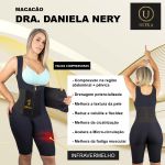 Cinta Modelador Macacão com Infravermelho Dr. Daniela Nery Glamour Preta
