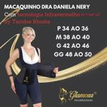 Cinta Modelador Macacão com Infravermelho Dr. Daniela Nery Glamour Preta