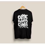 Camiseta Estampada Olhe Para o Céu