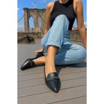 Mocassim Preto/Strass Nayara 