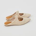 Mule Off White Crochê Andressa 