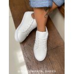 Tênis Bruna {Branco/Azul}