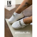 Tenis pedraria branco