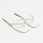 Rasteira Branca Monique 