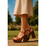 Sandália Marrom Celina 