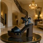 Sandália Preta Celina 