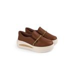 Tênis Flatform Marrom Nanda