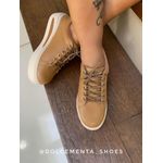 Tênis Flatform Bege Milla 