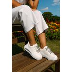 Tênis Flatform Branco Milla 