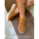 Tênis Flatform Caramelo Nanda