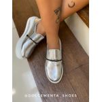 Tênis Flatform Prata Nanda