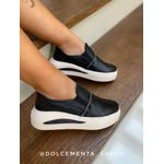 Tênis Flatform Preto Nanda