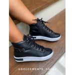 Tênis Botinha Manoella {preto}