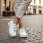 Tênis Flatform Lumi {Branco}