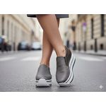 Tenis Flatform Ônix Sienna 