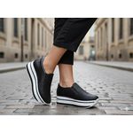 Tenis Flatform Preto Sienna 