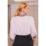 Blusa de crepe
