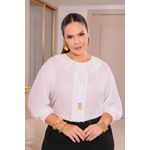 Blusa de crepe