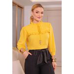 Blusa de crepe