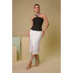 Blusa de malha crepe
