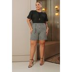 Blusa de Crepe com Guipir