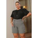 Blusa de Crepe com Guipir