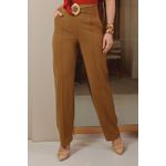 Calça de Malha Crepe com Max Fivela 