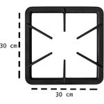 Fogão 6 Bocas Baixa Pressão 30x30 c/ Chapa - Venâncio