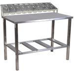 Mesa Inox Pizzaiolo 150 x 65 CM - Ital Inox