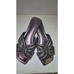 Rasteira Strass Chumbo