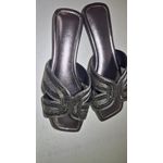 Rasteira Strass Chumbo