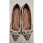 Sapatilha Tecido Creme