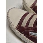 Sapatênis Marsala off White Ziper e Elástico 
