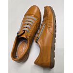 Sapatenis Amarelo Deserto Elástico e Zíper 