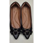 Sapatilha Preta de Pedraria