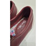 Sapatênis Marsala off White Ziper e Elástico 