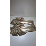 Rasteira Strass Dourada