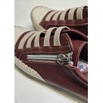 Sapatênis Marsala off White Ziper e Elástico 