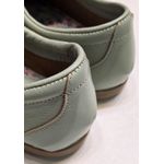 Sapatenis Verde Menta Zíper e Cadarço