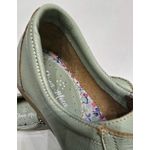 Sapatenis Verde Menta Zíper e Cadarço