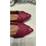 Sapatilha Marsala Entrelaçada 