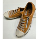 Sapatenis Amarelo Deserto Off White Elástico e Zíper Copia