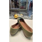 Sapatilha Verde Entrelaçada