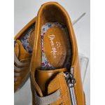 Sapatenis Amarelo Deserto Elástico e Zíper 