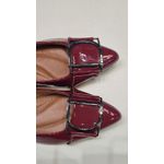 Sapatilha Vinho com Fivela em D