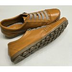 Sapatenis Amarelo Deserto Elástico e Zíper 