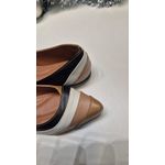 Sapatilha 3 camadas bege